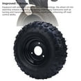 thumbnail image 4 of 6 Inch Go Kart Wheel Rim Tire Assembly, 13x5.00-6 Wheel Rim Tire Assembly Wide Compatibility Impact Proof  for 70 90 110 125 200mL 6.5HP Quad, 4 of 7