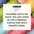 thumbnail image 5 of Caron Simply Soft Yarn, Neon Orange, 5 of 14