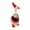 Red, variant on Winter Mini Desk Goose Outfit, 7 Inch Magnetic Silly Goose Statue, Halloween Christmas Holiday Indoor Home Decor, Gifts, Tabletop Magnetic Duck Statue Key Holder Accessories - D