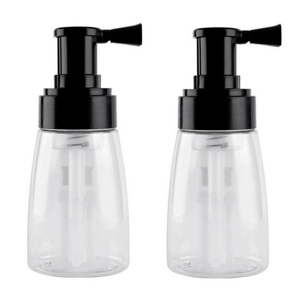 Black 180ml Hair Salon Hairdressing Sprayer Bottle Portable Powder Bottle Powder Dispenser Plastic Sprayer Bottle