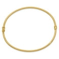 thumbnail image 2 of 14K Hinged Bangle Bracelet in 14k Yellow Gold, 2 of 3