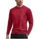 thumbnail image 2 of pstuiky camisa de manga larga para hombre, Camiseta básica de cuello redondo y manga larga de color liso para hombre tops de invierno para hombre m, 2 of 5