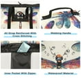 thumbnail image 2 of RMDQTR Durable Large Laundry Backpack with Drawstring Closure Ideal for Laundry Trips,Travel&Camping Multicolor Dragonfly, 2 of 7
