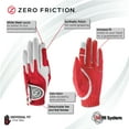 Zero Friction Ladies Golf Glove, Right Hand, One Size, Red