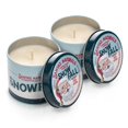 thumbnail image 1 of Candle Santa's Naturals Snow Fall, 255 g, 30 horas de combustión, paquete de 2, 1 of 7