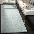 thumbnail image 3 of SAFAVIEH Soho SOH415B Handmade Light Blue / Silver Rug, 3 of 7