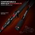 thumbnail image 3 of KastKing Baitcasting Fishing Rod and Reel Combo, Cast: Right Reel, 7'0''- Mh Rod(2 Pcs + Extra Tip) IM6 Graphite 2-Piece Rod , EVA Handle, for Freshwater Fishing-Brutus, 3 of 13