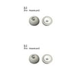 thumbnail image 2 of relayinert 1 Pair Earphone Ear Tip Headphone Headset Sponge Slow Ear Cap Headphone Accessory L grey L 2Set, 2 of 6