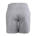 thumbnail image 3 of TheLovely Women's Fleece 7" Athletic Workout Gym Casual Sweat Jersey Shorts, 3 of 7