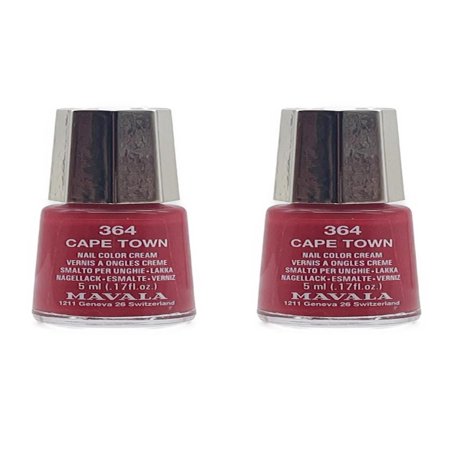 Mavala Mini Nail Polish 5ml - 364 Cape Town - 2 Pack