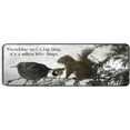 thumbnail image 5 of SKYSONIC 2X6 Feet Inspirational Quote Friendship Runner Rug with Rubber Backing, Squirrel Bird Non Slip Entryway Rug Runner Washable Soft Area Rug Carpet for Hallway Bedroom Kitchen Decor, 5 of 6