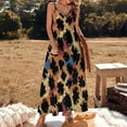 thumbnail image 2 of Animal Print Patterns Sleeveless Dress Woman Fashion Long Dresses Women's Summer Suit Dress Summer 2025 Women, 2 of 7