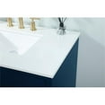 thumbnail image 4 of Elegant Lighting Vf41036m Boise 36" Free Standing Single Basin Vanity Set - Blue, 4 of 8