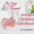 thumbnail image 2 of Spongables Pedi Scrub Exfoliante para pies 20+ Esponja de lavado Lavanda 2 unidades, 2 of 3
