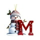 thumbnail image 2 of Adornos navideños personalizados con letras 2025 | Colgante acrílico para decorar el árbol | Adornos navideños personalizables para la decoración del hogar, 2 of 6