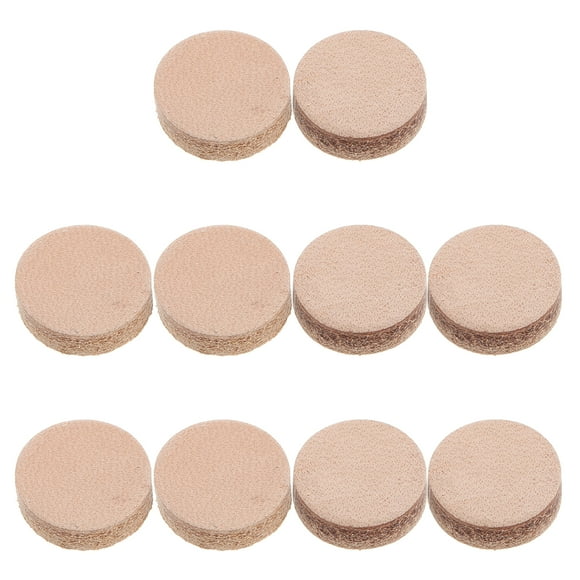 Consejos de cue de 10pcs Pu Pool Billar Cue Consejos de reemplazo de la piscina Consejos de señalización de billar para las señales de la piscina y accesorios de billar de palo de billar