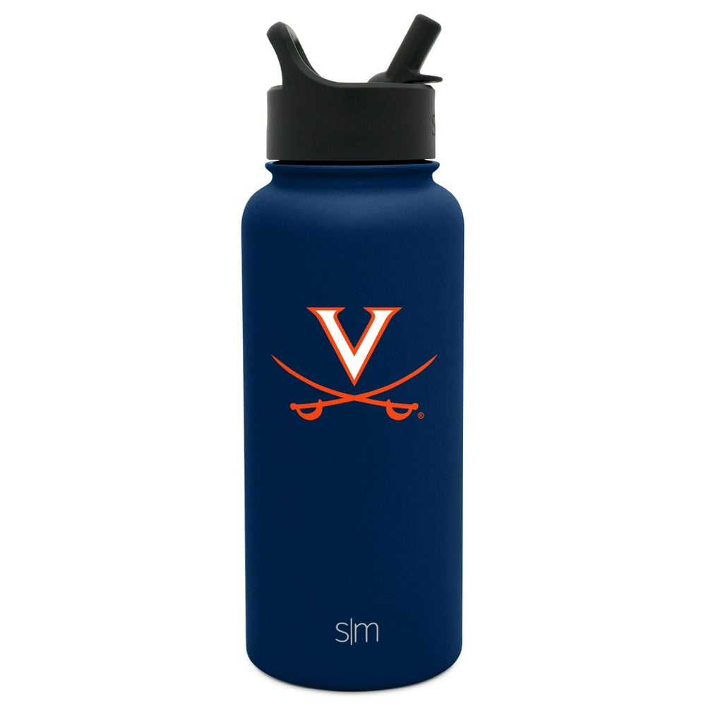 Simple Modern Virginia Cavaliers 32oz Summit Water Bottle with Straw