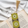 thumbnail image 6 of Kdxio Yellow Mandala Print Metal Tassel Bookmarks,Perfect Gift for Art Lovers and Bookworms Metal Bookmarks for Women, 6 of 8