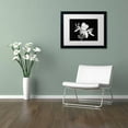 thumbnail image 3 of Trademark Fine Art 'Magnolia Flower' Canvas Art by Pierre Leclerc, White Matte, Black Frame, 3 of 4
