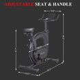thumbnail image 4 of Exercise Bike for Home, Magnetic Resistance Bikes, Indoor Cycling Bicycle with Adjustable Seat, Fitness Bikes with LED Monitor, Smart Workout App, 300lbs Capacity, 4 of 8