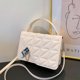thumbnail image 1 of Bolsa de hombro geométrico de cuero vintage para mujer Mini cruzados (blanco) Likrtyny Para Estrenar, 1 of 9