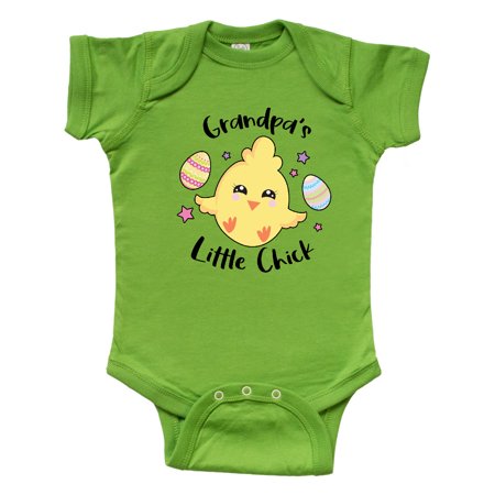 

Inktastic Happy Easter Grandpa s Little Chick Gift Baby Girl Bodysuit