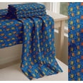 thumbnail image 6 of Soimoi Blue Cotton Voile Fabric Circle & Owl Cartoon Print Sewing Fabric Yard 42 Inch Wide, 6 of 7