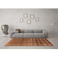 thumbnail image 3 of Ahgly Company Indoor Rectangle Solid Brown Modern Area Rugs, 5' x 7', 3 of 4