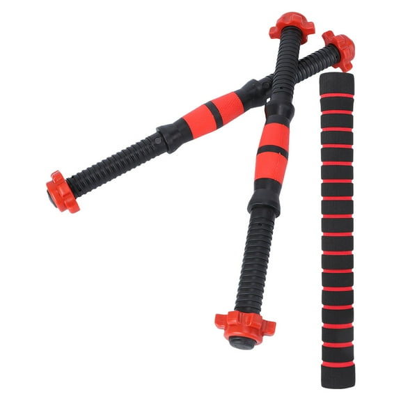 YUNLIGHTS 1Set Easy Install Dumbbell Extension Rod with Steel and PVC Materials