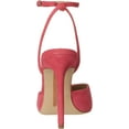 thumbnail image 3 of Sam Edelman Avril Dahlia Pink Pointy Toe Stiletto Heel Ankle Strap Fashion Pumps (Dahlia Pink, 7), 3 of 6