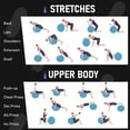 thumbnail image 3 of 4 Sizes Yoga Pilates Ball with Quick Pump Gym Ball for Fitness Workout Pregnancy Therapy Office Home Chair, 3 of 6