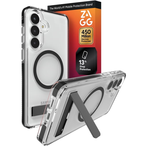 Funda para teléfono ZAGG Santa Cruz Snap para Galaxy S26+ con soporte