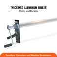 thumbnail image 2 of KFFKFF Manual Tarp Roller Set, Adjustable 64"-104", Made of Aluminum Alloy, Hand-Operated Cab Level Dump Truck Tarp Roller with 7" Sponge-Covered Handle, Ideal for Dump Trucks, Trailers, Garbage, 2 of 9