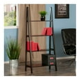 thumbnail image 7 of 58.4" Avalon A Frame Shelf Espresso Brown: Modern 4-Tier Ladder Bookcase", 7 of 7