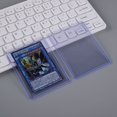 thumbnail image 4 of 25Pcs/Set Card Sleeve Purple Scratch Resistant PVC TCG Trading Card Game Card Protector for Sport Card, 4 of 10