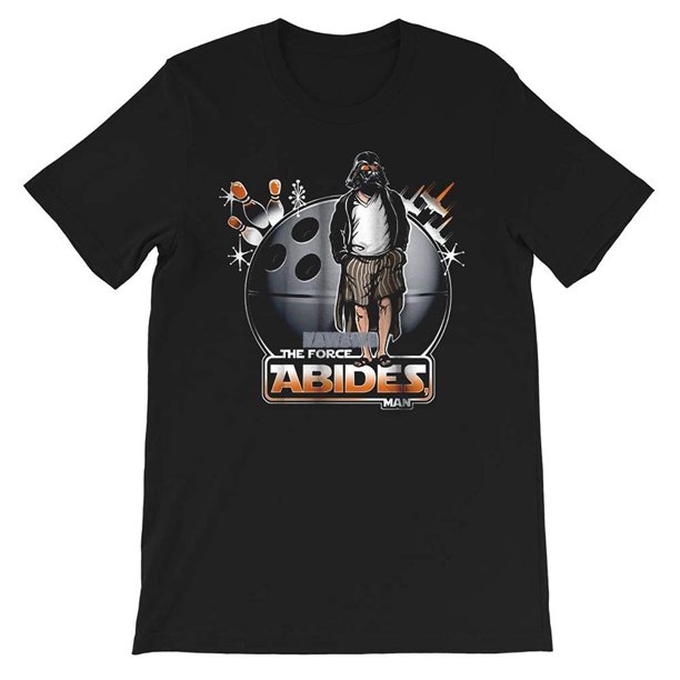 Camisetas gráficas de la película The Big Lebowski: Force Abides Empire Bowling, regalo para hombres y mujeres, camisetas unisex, sudaderas, camisetas superiores