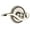 Polished Nickel, variant on Grandeur 813471 Soleil Solid Brass Right Handed Passage Door Lever Set - Brass