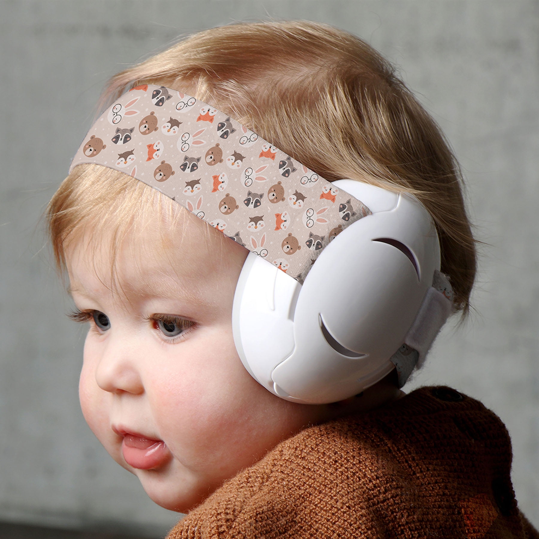 FDMT Baby Protective Earmuffs, Forest Friends