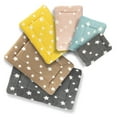 thumbnail image 4 of Dog Crate Mats with Non Slip Bottom Washable Dog Bed for Cage Soft Dog Crate Pad with Star Pattern, Gray, 22*13, 4 of 7
