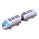 thumbnail image 2 of Juego De Trenes De Juguete, Tren De Juguete Locomotora ABS Electrónico Para Niños, 2 of 7