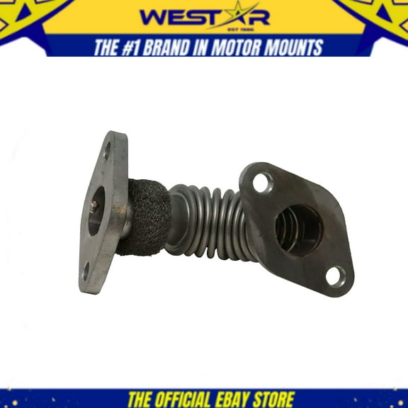 EGR Cooler To EGR Valve Fits Volkswagen Beetle Golf Jetta 98-06 L4 1.9L 1896cc 116cid 038131521F,EGR9043,598-601,598601