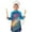 Colorful Galaxy Pattern, variant on Colorful Galaxy Pattern Kids Aprons for Girls and Boys,Adjustable Neck Strap Toddler Aprons for Kids Cooking Baking