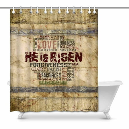 Mkhert Easter He Is Risen With Religious Bible Verse House Decor