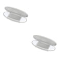 thumbnail image 1 of Riwesomey Placa de Cubierta de marco de espejo de visera para MINI R55 R56 R60 2007-2014 Gris 2piezas, 1 of 1