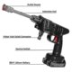 thumbnail image 4 of 60 Bar 1500w High Pressure Car Washer For Makita Battery B Hk, 4 of 5