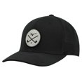 thumbnail image 1 of Gorra de golf Mizuno Crossed Clubs Meshback para mujer, color negro, 1 of 2