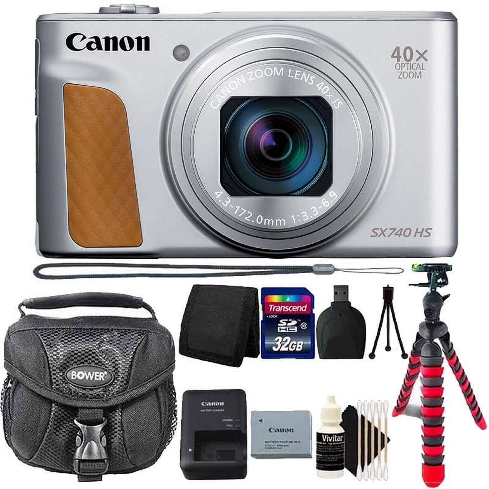 may　Canon PowerShot SX740 HS キャノン Canon PowerShot SX740 HS Silver Compact Digital Camera Zoom