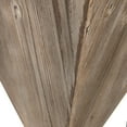 thumbnail image 2 of Uttermost Bertrand Iron and Wood Accent End Table in Gray Wash and Aged Black, 2 of 7