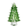 thumbnail image 2 of Gmogad Small Glass Christmas Tree Decorations - Miniature Winter Figurines for DIY Crafts Xmas Tree Holiday Centerpieces Home Party Festive Decor, 2 of 7