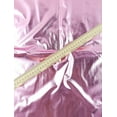 thumbnail image 3 of Minerva Metallic Activewear Lycra Stretch Knit Fabric Rose Pink - per yard, 3 of 7